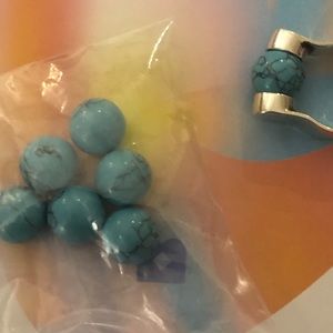 12mm Imitation Turquoise Stone Beads